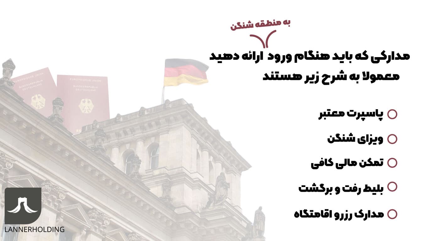 مدارک شنگن
